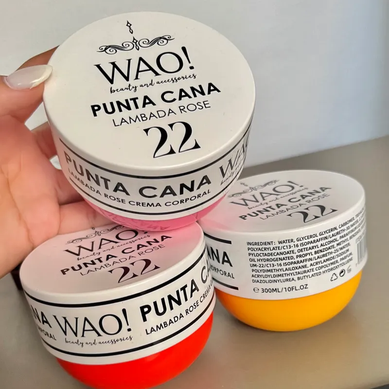 Crema corporal perfumada