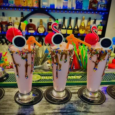 Batido de Helado (Fresa)