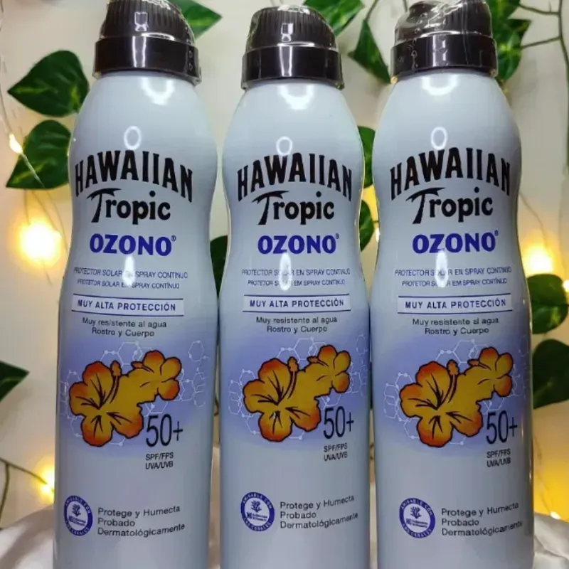  Protector solar Hawaian Tropic Ozono en spray factor 50 ☀️