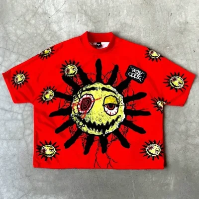 Pullover Red Sun