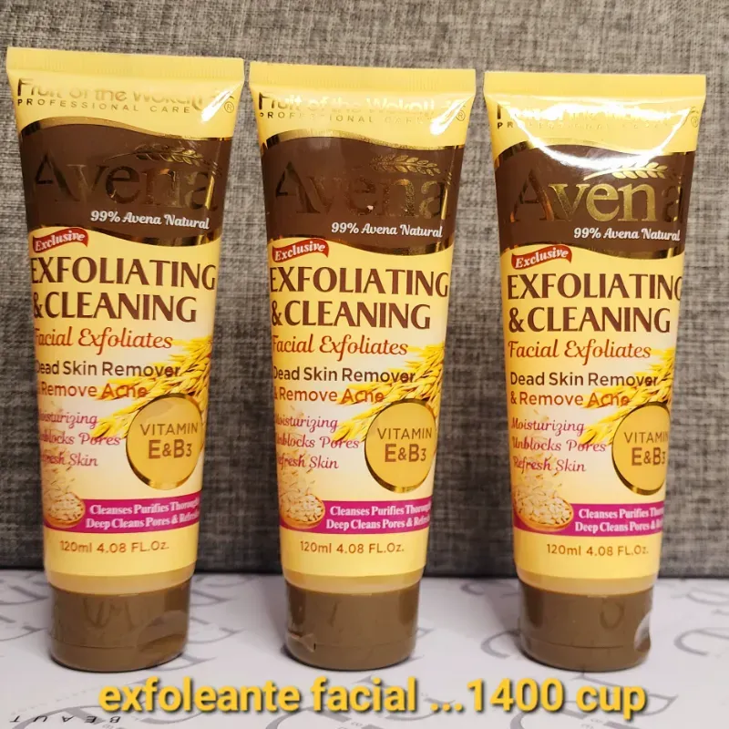 EXFOLEANTE FACIAL DE AVENA