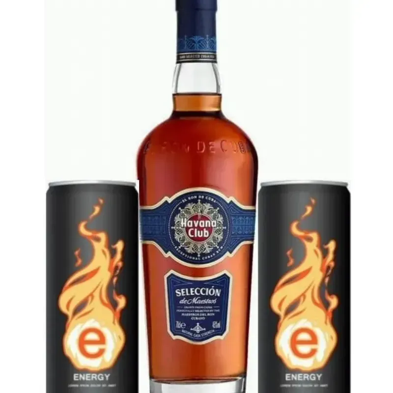 HAVANA CLUB SELECCIÓN MAESTROS + 2 ENERGIZANTES