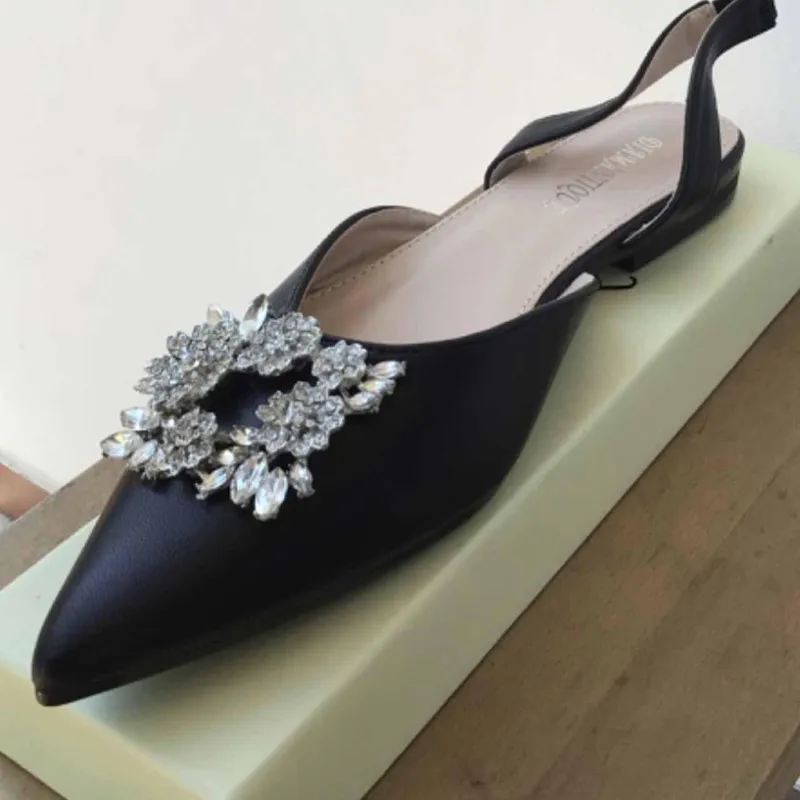 Zapatos bajitos  negros  von evilla plateada # 37