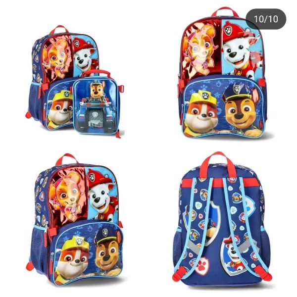 Mochila con utensilios escolares 
