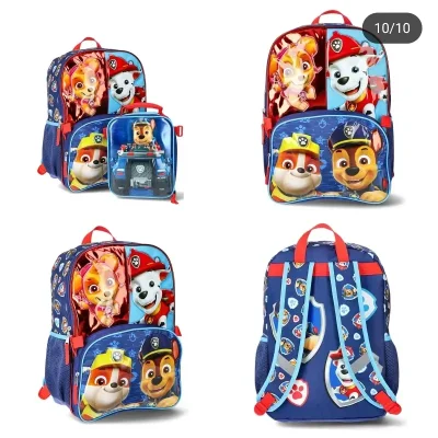 Mochila con utensilios escolares 