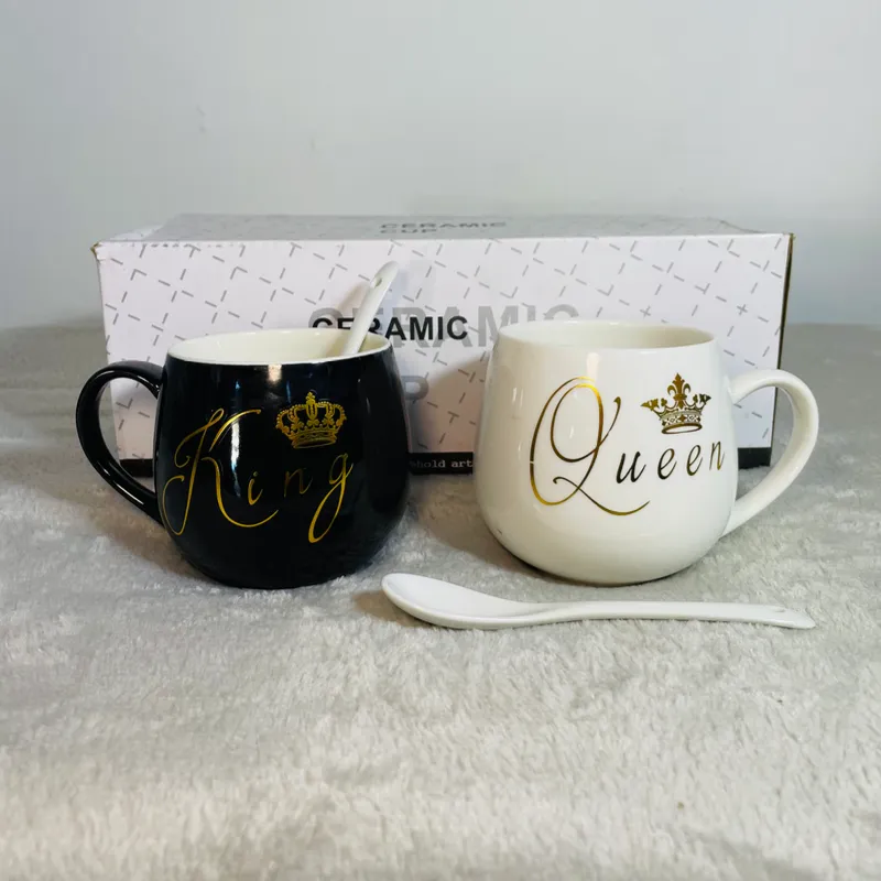 Tazas Queen and King