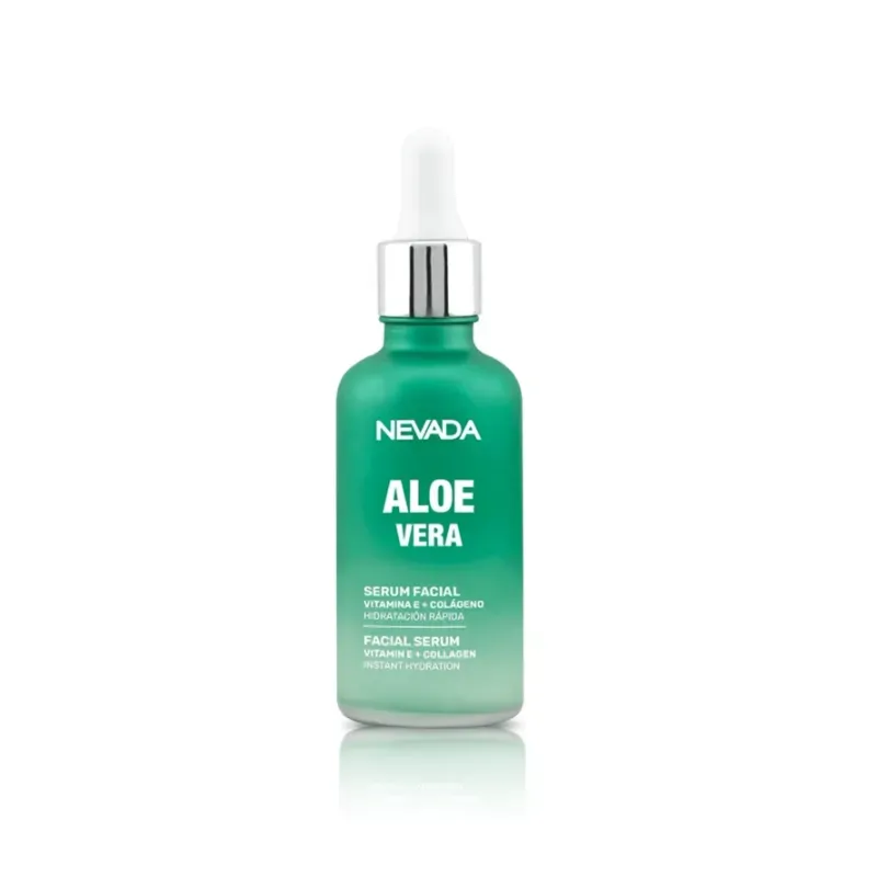 Serum facial de aloe de vera