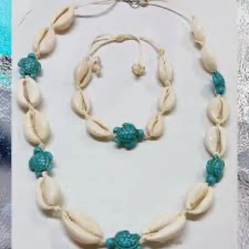 Juego de pulso con collar de tortuga