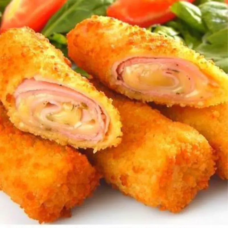 Rollitos de Jamón y Queso