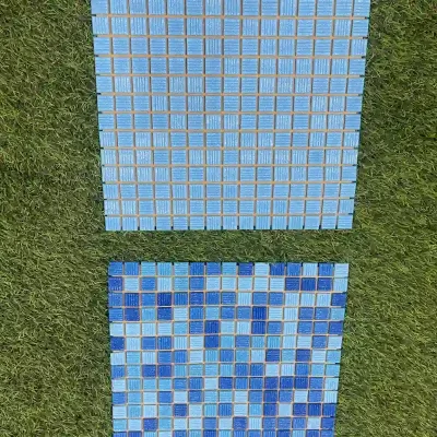 Mosaico de vidrio fusionado 2x2cm