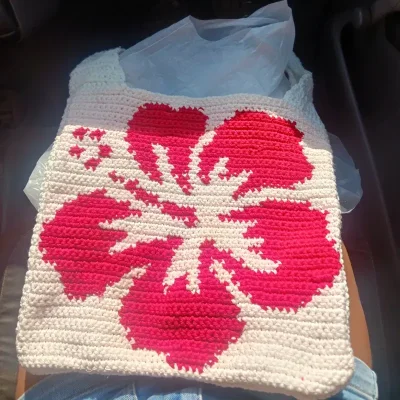 Cartera Flor de Jamaica