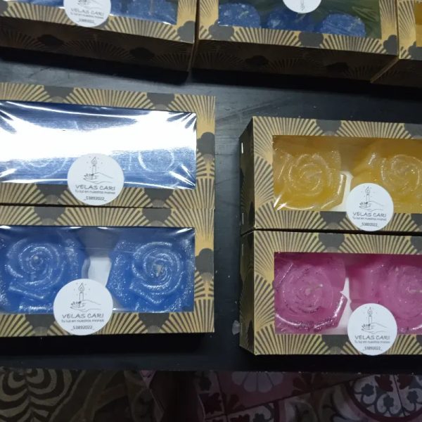 Estuche de 2 rosas