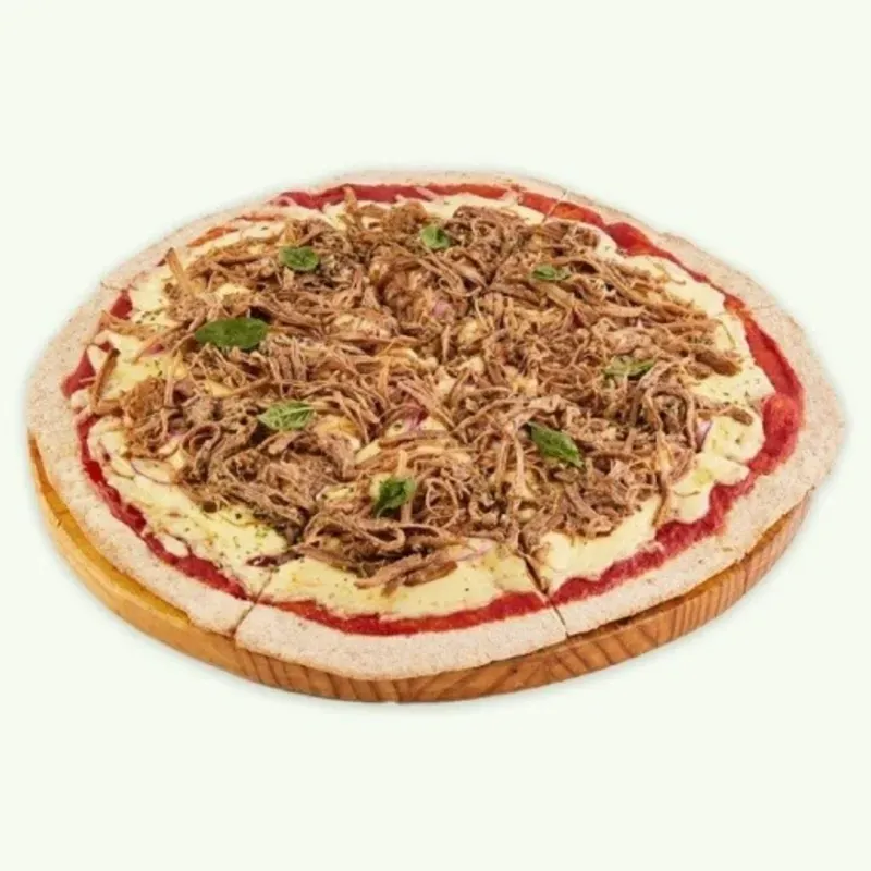 Pizza Napolitana Agrego de Ropa Vieja de Res