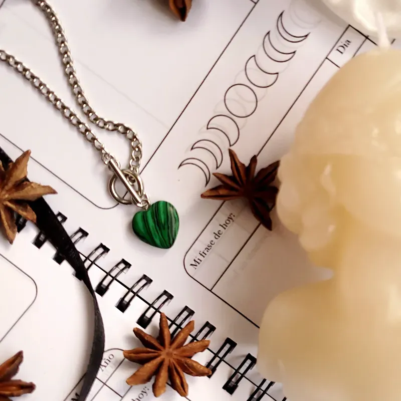 Cadena NEXUS Malaquita Verde