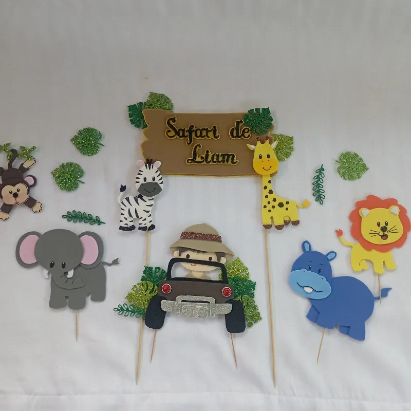 Cake topper (Safari)