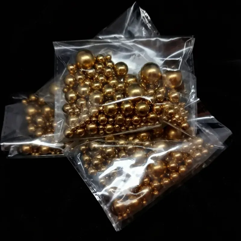 Perlas color oro 50g