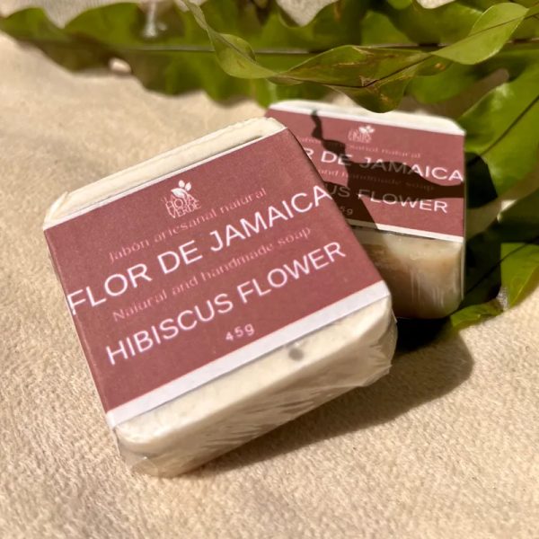 Jabón mini de Flor de Jamaica 