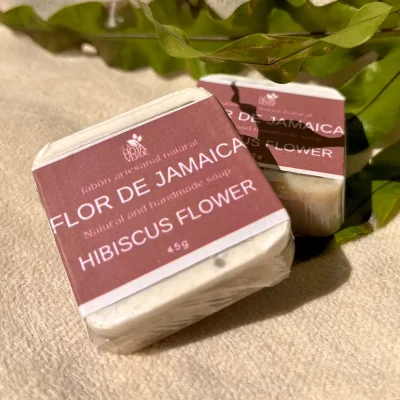 Jabón mini de Flor de Jamaica 
