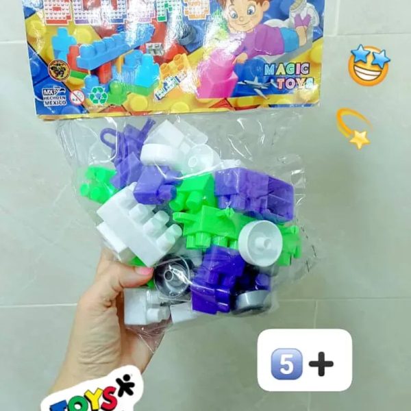 BLOQUES LEGOS PARA ARMAR*(34 piezas)