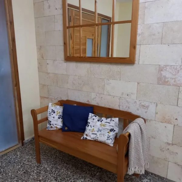 Conjunto de banco y marco de espejo para recibidor (Por Encargo)