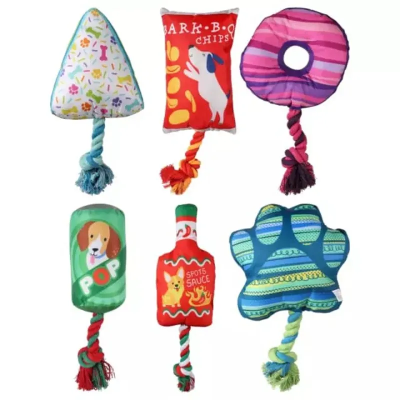 Juguete de relleno con cordón