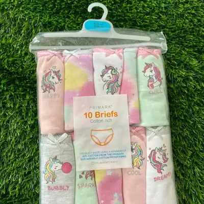 Pack de 10 blúmeres de unicornio