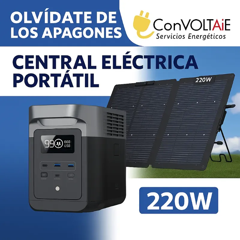  Estación de Energía Portátil (Power Station) – EcoFlow DELTA 2
