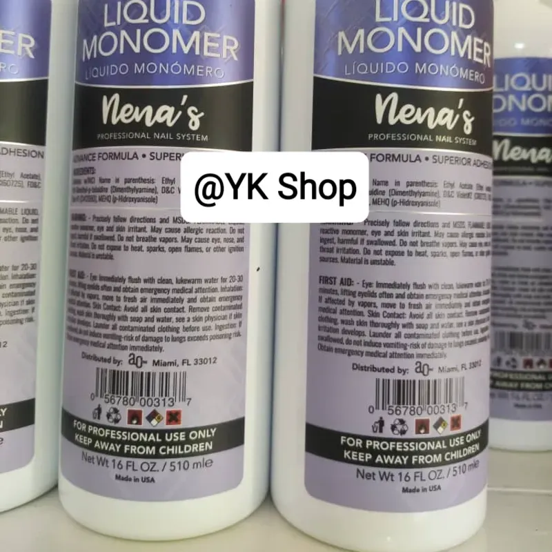 Monómero Nena's secado medio