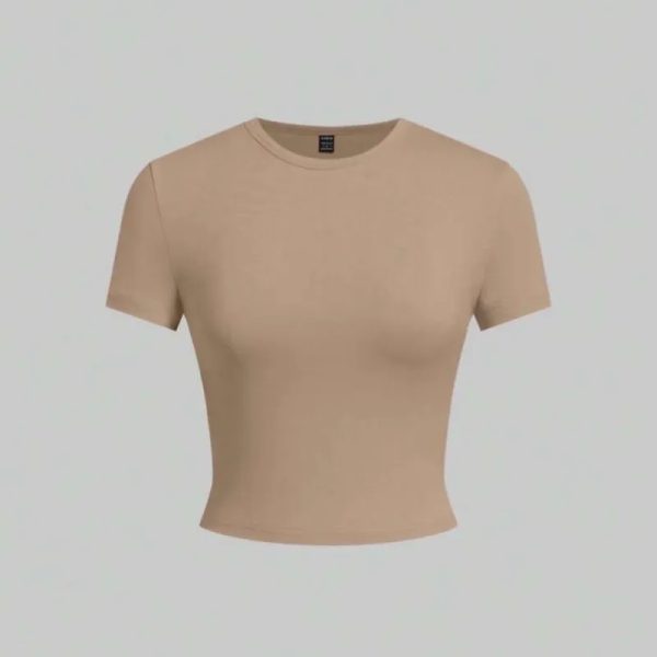 Pullover básico beige