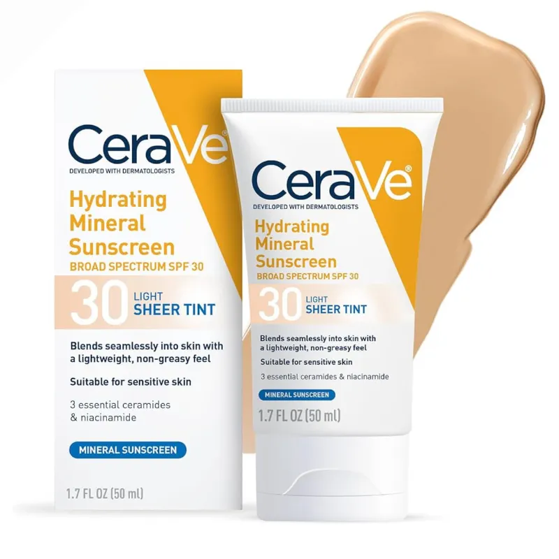 Cera Ve Peotector solar mineral hidratante con spf 30