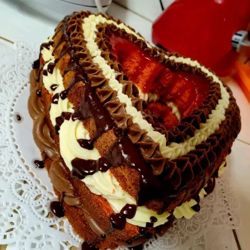 Tarta San Valentin