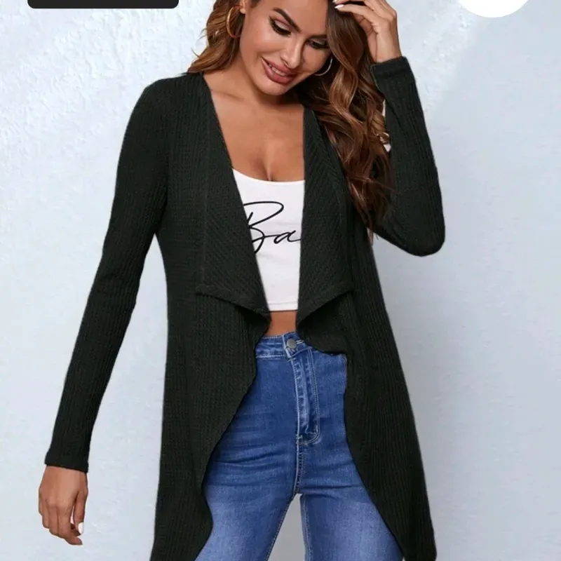 Cardigan negro talla M