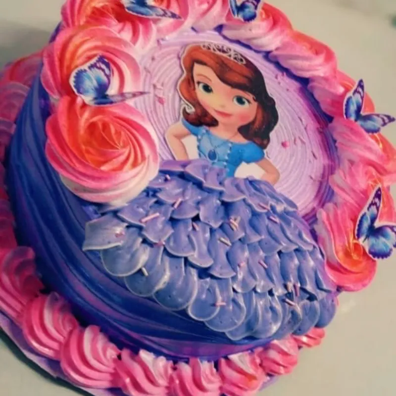 Cake con la temática de Sofía