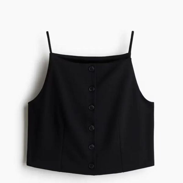 Top abotonado H&M