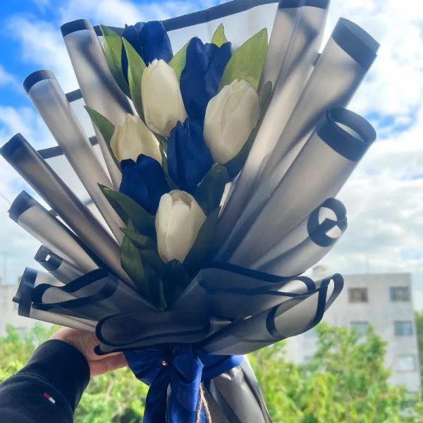 Ramo de 8 tulipanes