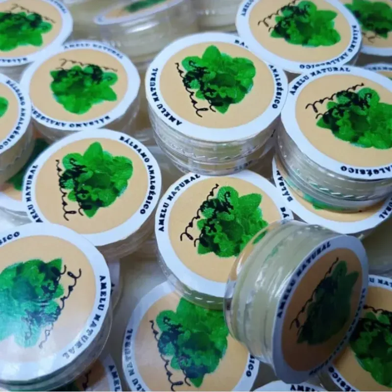 Bálsamo analgésico de mentol 