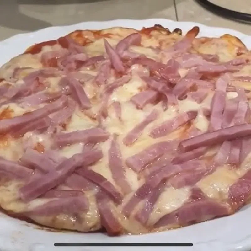 Pizza de Jamón
