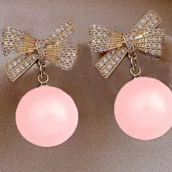 Arete Lazo rosa
