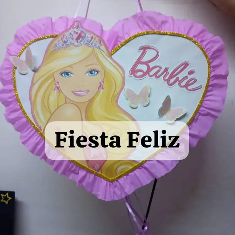 Piñata forma de corazón