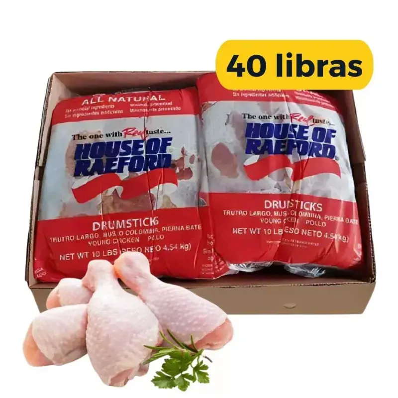 Caja de pollo (muslos)