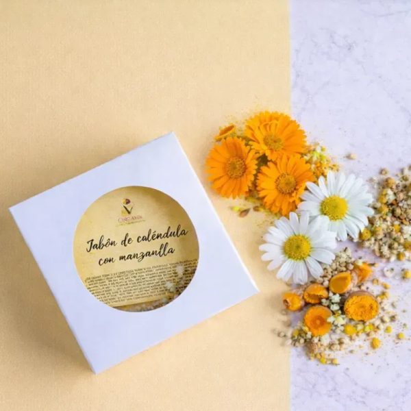 Jabón de calendula y manzanilla 