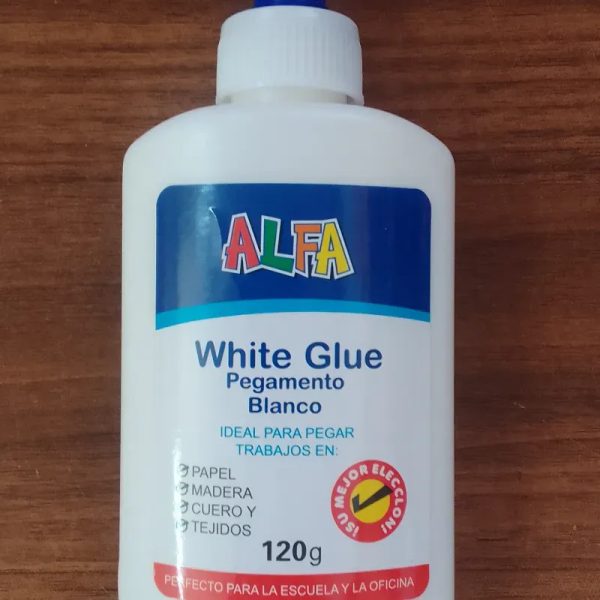 Pegamento blanco