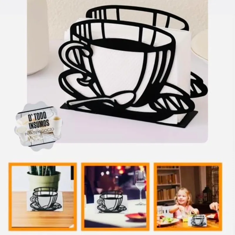 Servilletero Metal/Modelo Taza