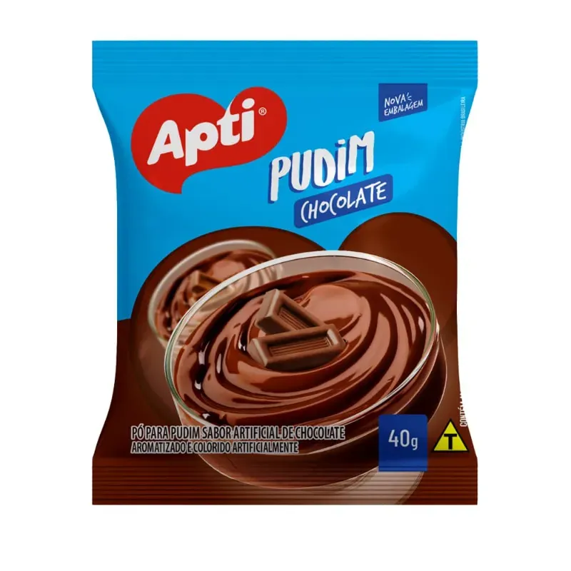 Polvo para preparar natilla sabor chocolate  40g