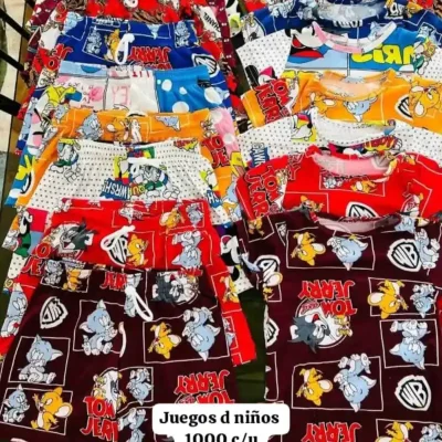 Juego d chort y pulover de niño