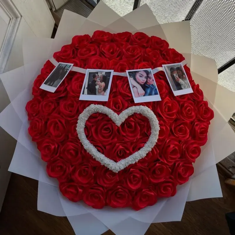 Ramo con cordel de fotos