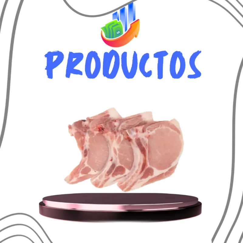 Chuletas de cerdo x lb