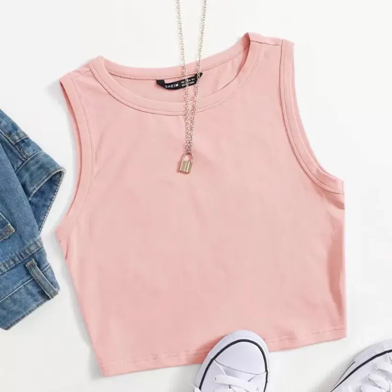 Top rosado claro