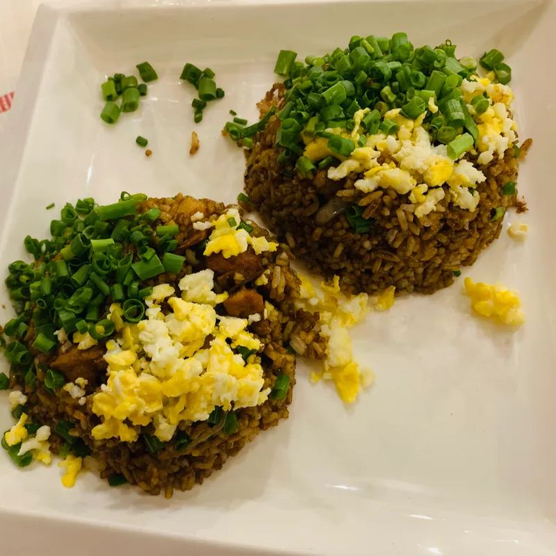 Arroz frito Mesón (sin camarón )