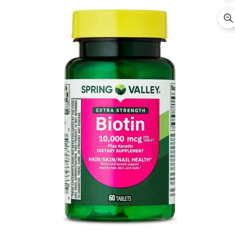 Biotin Spring Valley 10000mcg
